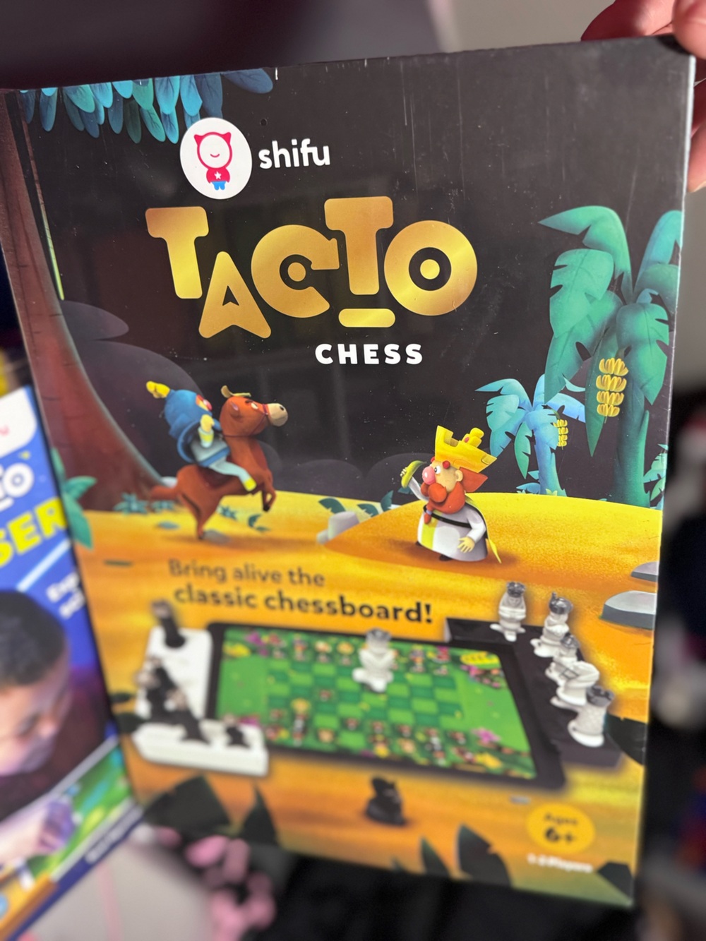 Chess Kids Strategy Game - Yellow & Green